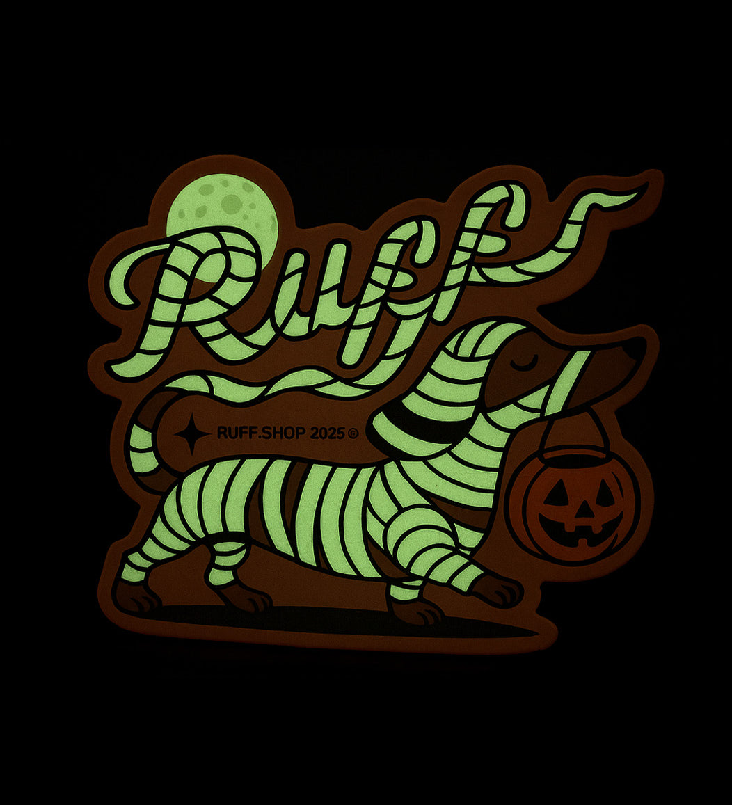 Dachshund Mummy Sticker