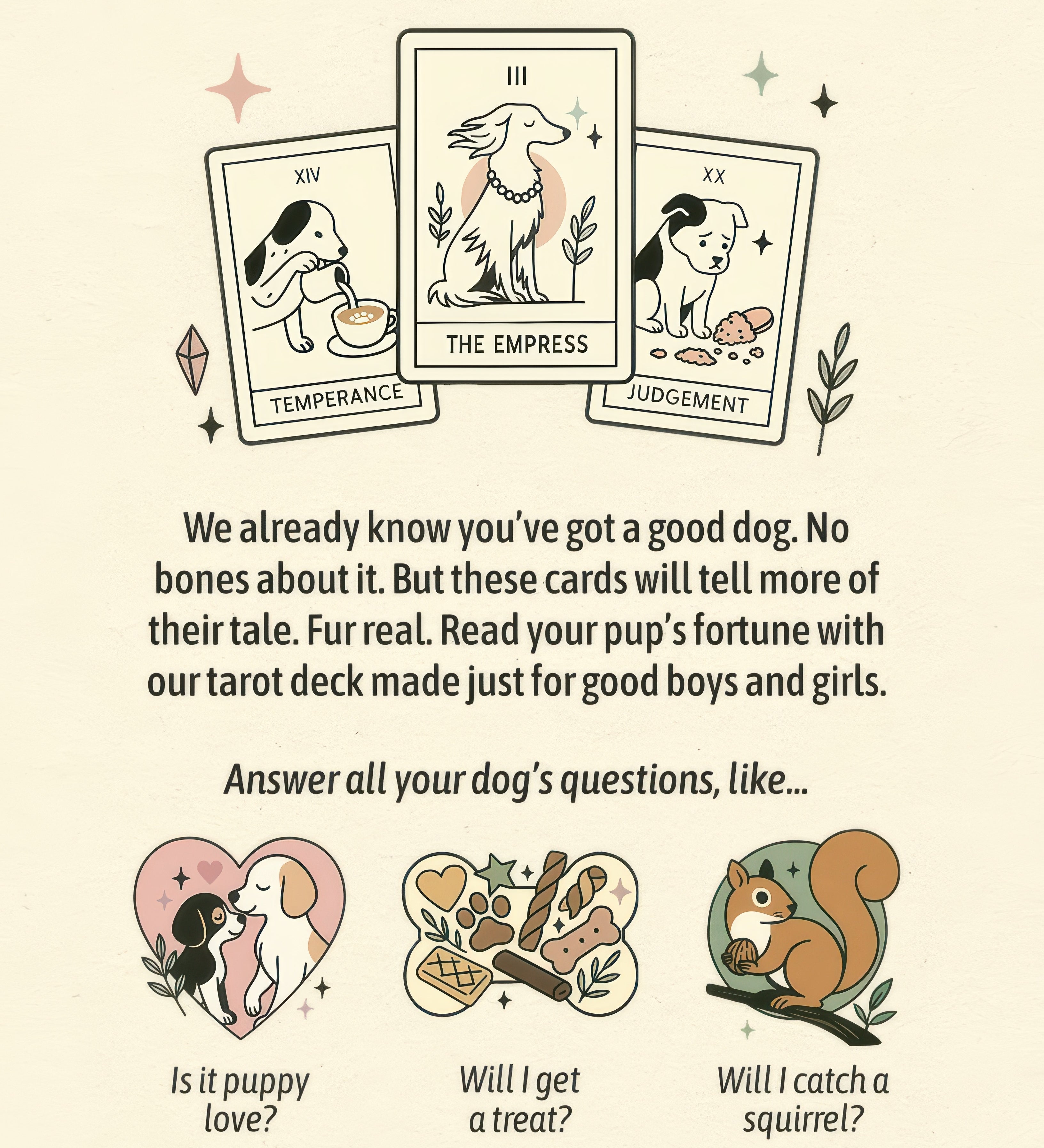 Tarot Cards for Dogs – A Fortune-Telling Deck for Good Boys and Girls